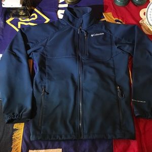 Columbia Omni-Shield Navy Blue Jacket